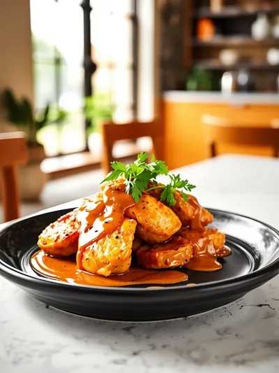 Alice Springs Chicken Recipe - cooking process