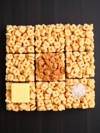 Butterscotch Rice Krispie Treats Recipe - ingredients preparation