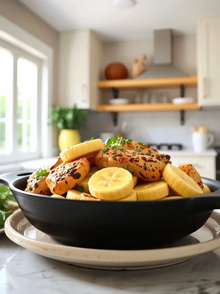 Creamy Banana Pepper Chicken Skillet – Quick & Easy Dinner