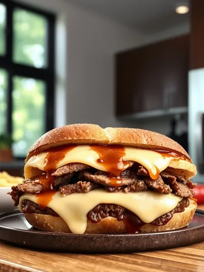 Crockpot French Dip Sandwiches