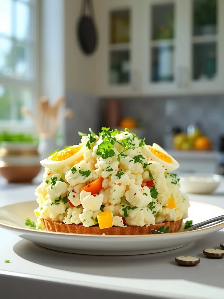 High Protein Cottage Cheese Egg Salad