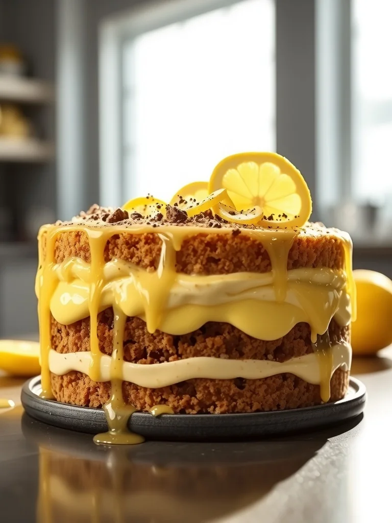 No-Bake Golden Oreo Lemon Dessert