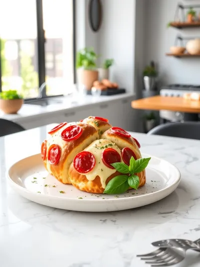 Pepperoni Pizza Monkey Bread – Easy Pull‑Apart Snack - ready to serve