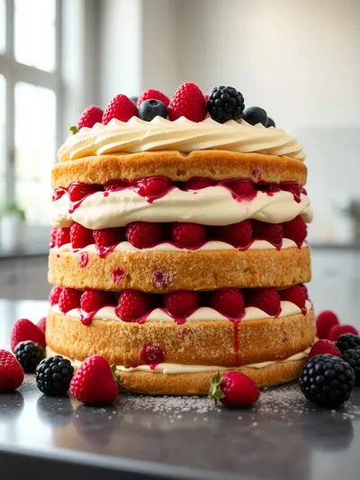 Preacher Cake Recipe – Classic Fruit‑Layered Dessert