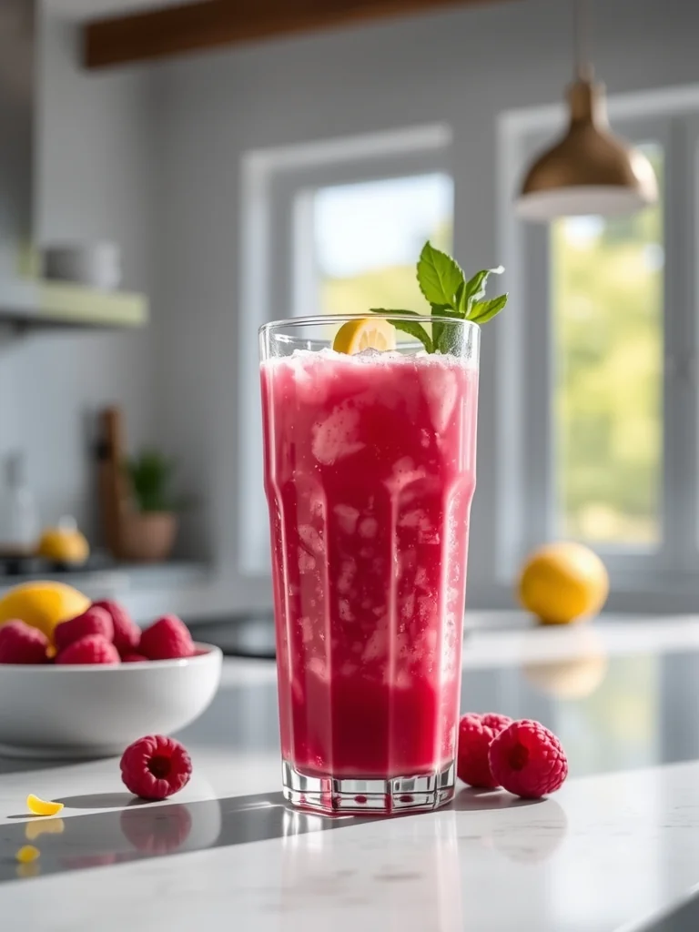 Raspberry Lemonade Smoothie Recipe