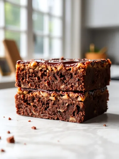 Samoa Box Mix Brownies