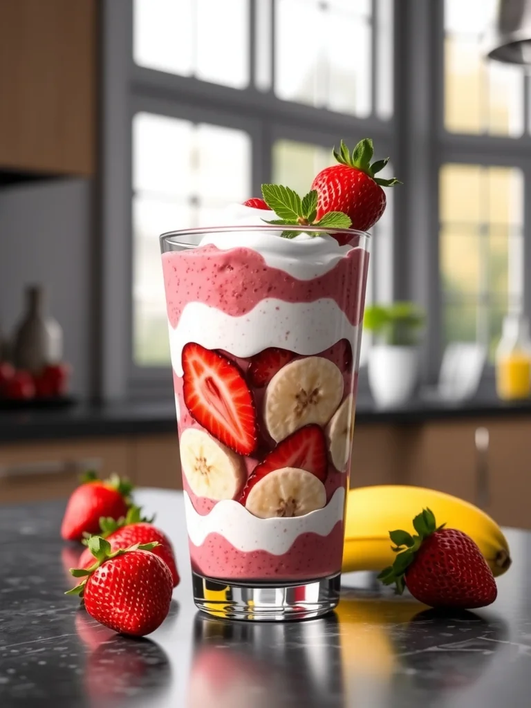 Strawberry Banana Smoothie Recipe