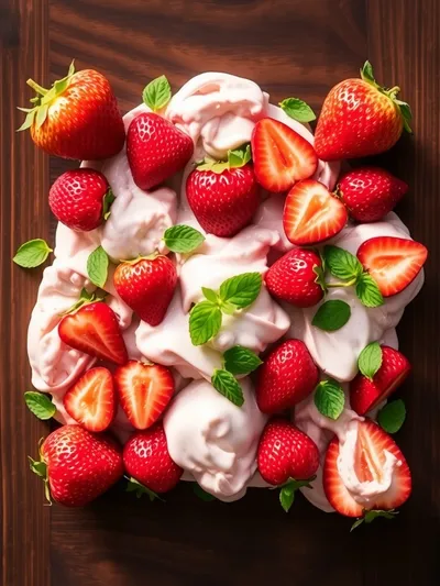 Strawberry Fluff Salad – Light & Refreshing Recipe - ingredients preparation