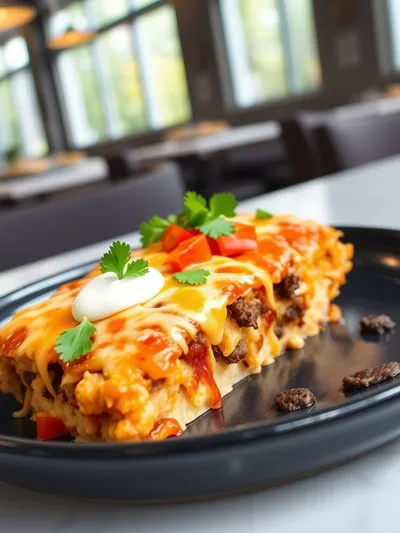Taco Hashbrown Casserole – Easy Oven Recipe - cooking process
