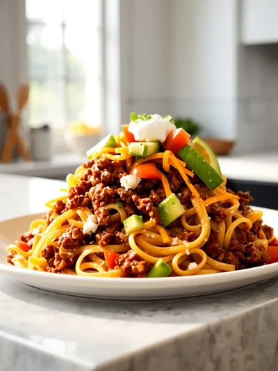 Taco Pasta – Quick & Easy Lunch Recipe