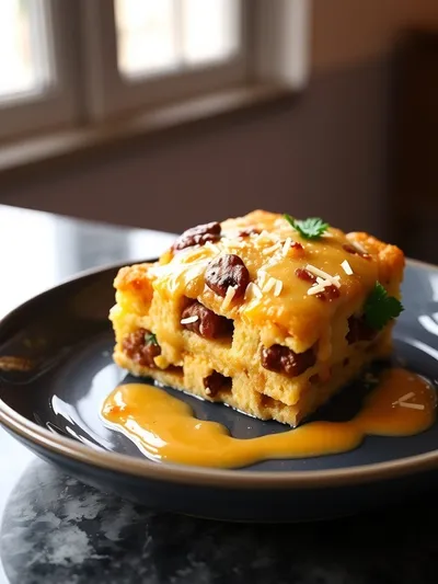 Tater Tot Sausage Breakfast Casserole - ready to serve