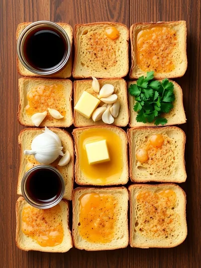 Texas Toast French Dip - ingredients preparation
