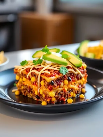 Walking Taco Casserole – Easy Crowd‑Pleaser - ready to serve
